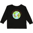 thumbnail image 3 of Inktastic Happy Earth Day Boys or Girls Long Sleeve Toddler T-Shirt, 3 of 5