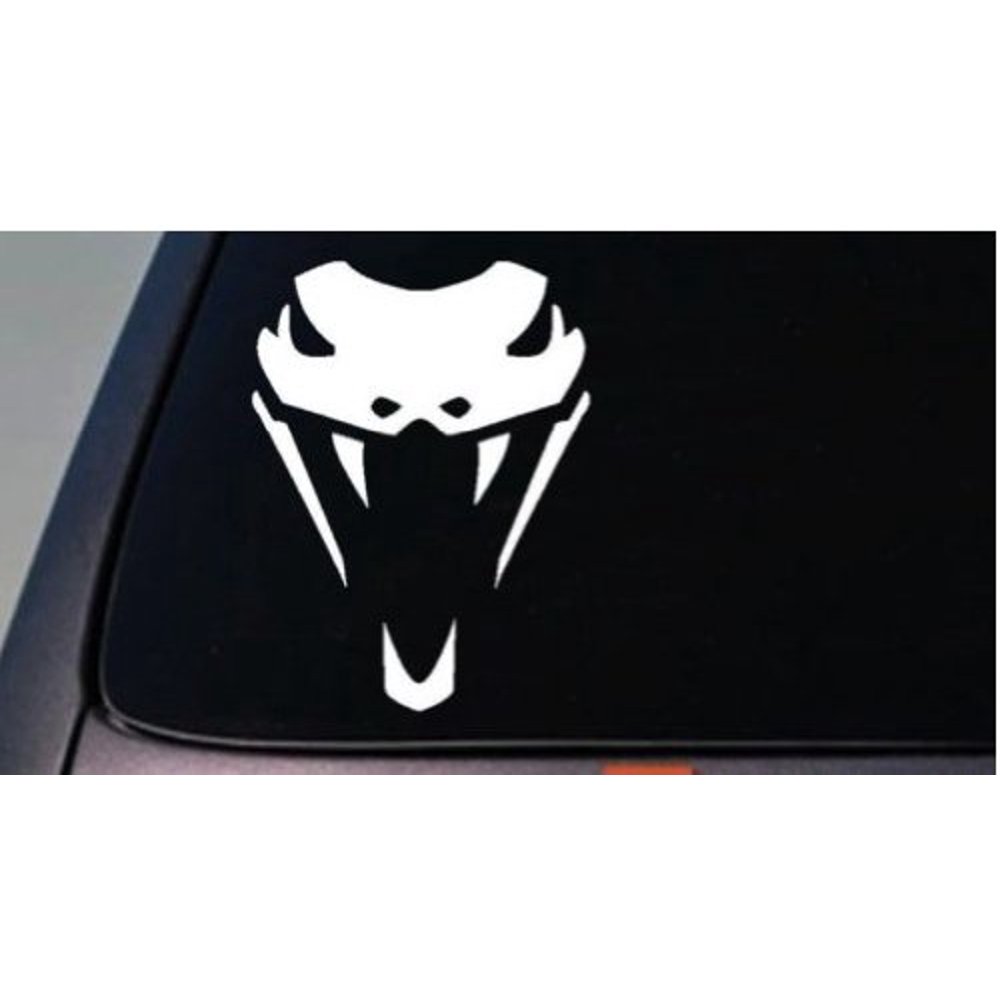 Snake Head Sticker Decal Car Window Vinyl 6" *C826*