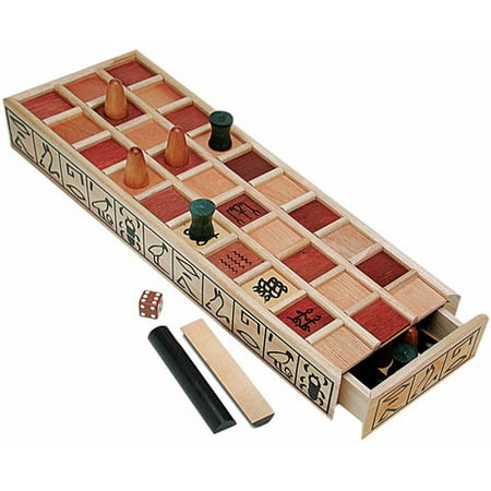 Wood Senet Game, An Ancient Egyptian Board Game
