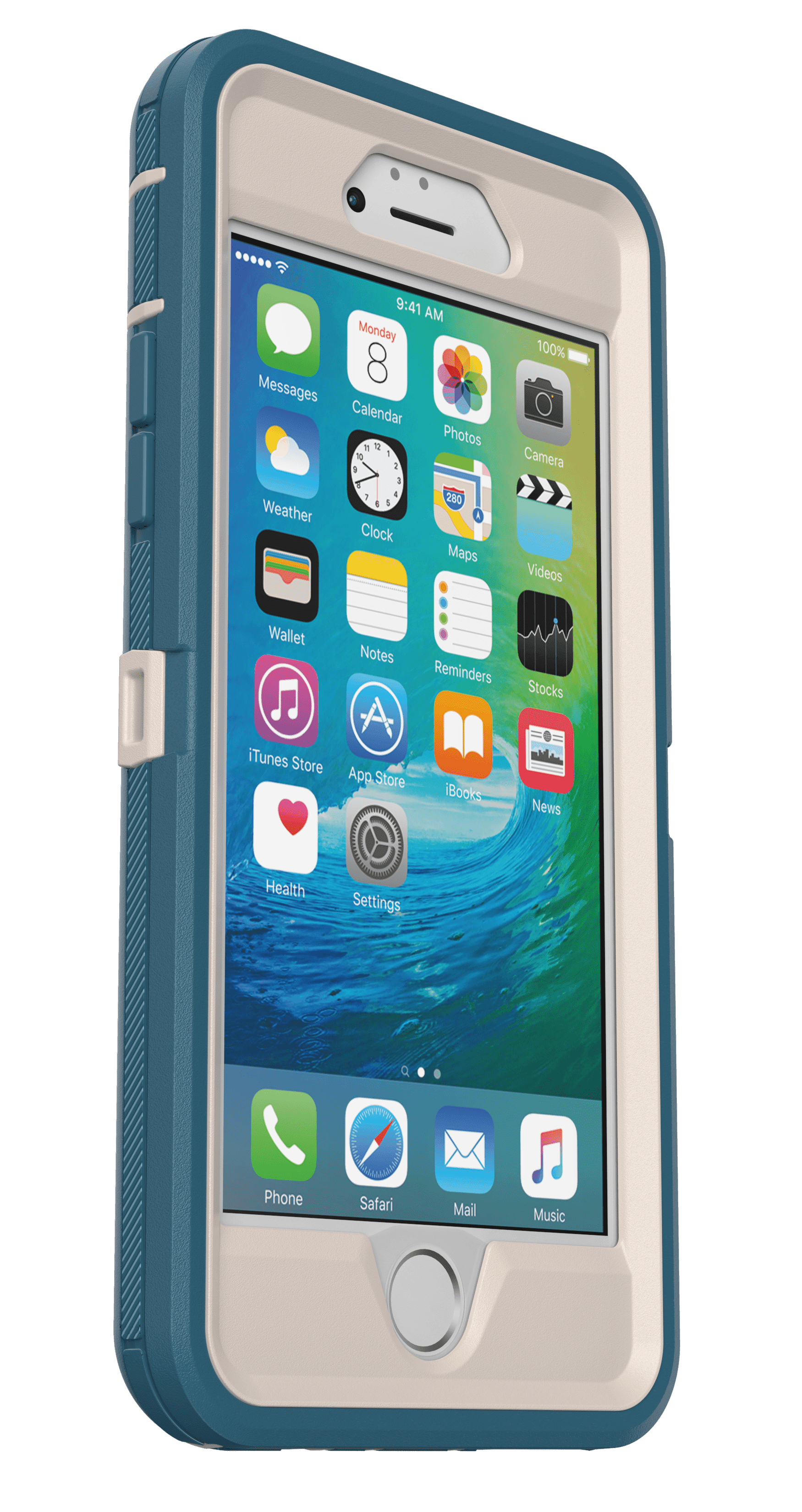 OtterBox Defender Series Pro Phone Case for Apple iPhone 6, iPhone 6s , Blue