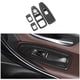 thumbnail image 4 of 12X para Bmw 1 3 4 Series 3Gt F20 F30 F31 F32 F34 F36 Decoración de Botón de Elevación de Vidrio de Ventana Decoración de Panel de Fibra de Carbono Abs, 4 of 5