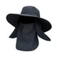 thumbnail image 3 of Gorra para el sol Shamjiam Sombrero de pesca Negro, 3 of 8