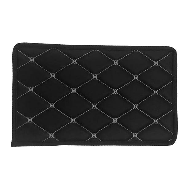 Cubiertas de de la alfombra del coches de material cuero, cubiertas del del automático, almohadilla protectora de la alfombra Negro