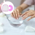 thumbnail image 3 of Manicure Hand Soak Bowl PP Material For Women Home Use 2Pcs 11.8X7.9X2.4In, 3 of 9