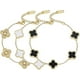 thumbnail image 1 of Conjuntos de pulseras de trébol de la suerte YONGSHENG joyería chapada en oro de 18 quilates 3 uds., 1 of 5