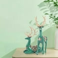 thumbnail image 2 of Reindeer Sculpture Retro Home Decoration Gift Festive Atmosphere Christmas Gift Reindeer Sculpture Retro Home Decoration Festive Atmosphere Home Decor Lover Deer Statue Green, 2 of 7