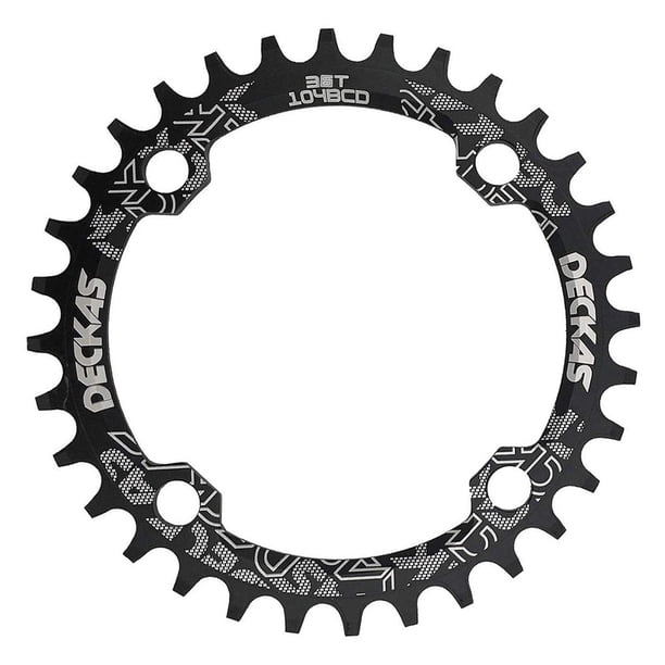 Soidarity Juego de bielas para bicicleta, disco de dientes, piñón estrecho para bicicleta 104BCD 32T, orificio para bicicletas de montaña, Type2 NO2