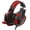 Red&Black, variant on UHM Gaming Headset Wired for PS5 PC PS4 Switch, Over Ear Gaming Headphones with Surround Noise Cancelling Mic/RGB/3.5mm for Xbox/Blue