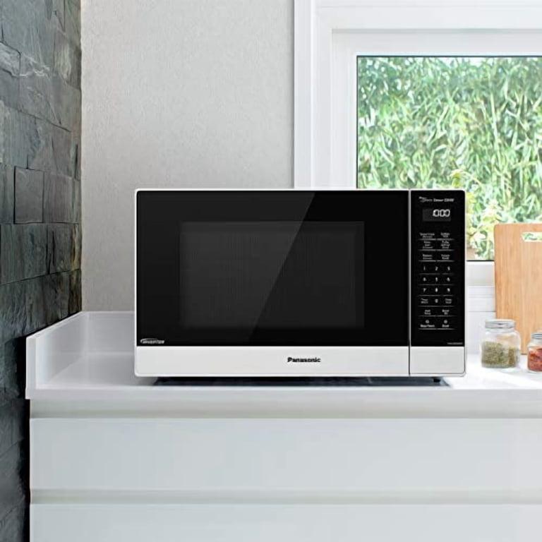 Panasonic NN-SN65KW 1.2 Cu.ft, 1200W, Microwave w/ Sensor Cooking