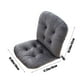 thumbnail image 2 of Cojín de suelo capitoné para oficina en casa y sala de estar - Cojín transpirable para silla reclinable y tatami con soporte acolchado Aestivo | Gris | AESTIVO, 2 of 7