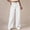 White, variant on fnnxnal Girls High Waisted Wide Leg Baggy Jeans - Black Denim Pants for Kids 5-14,Size 13-14 T