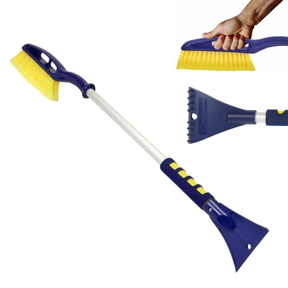 Michelin HD 35" Snow Brush with Ice Scraper, Compact Design for Easy Snow Removal