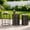 Bronze, variant on Y&M Set of 3 Nesting Metal Round Coffee Table, Side Table End Table for Indoor Outdoor Multifunctional Use,Heavy Duty Metal Plant Stand Garden Stool- Black