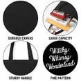 thumbnail image 3 of Halloween Witchy Whimsy Wonderland Gift Canvas Bag 1Pc, 3 of 5