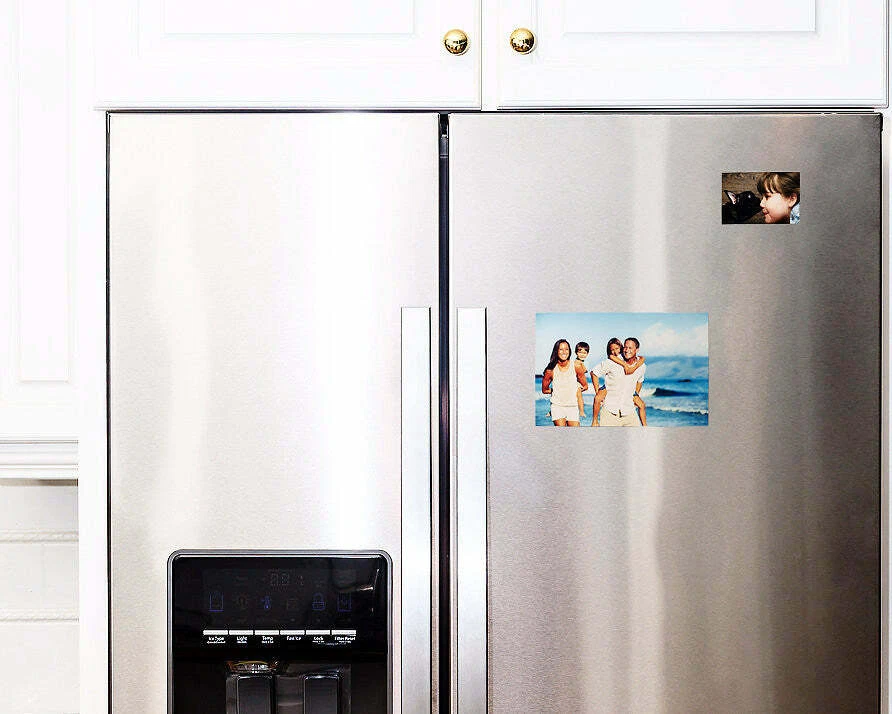 CIRCLE- 4 X 6 Strong Flexible Self-Adhesive Magnetic Sheets, Magnet Sheets For Photos