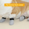 thumbnail image 2 of 4Pcs Cat Small Dog Nail Caps Claw Covers Shoes  Socks Anti-Scratch Pet Grooming Booties Bathing Shaving, 2 of 8