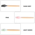 thumbnail image 2 of Basting Silicone Pastry Brushes for Cooking Oil Application 3Pcs Assorted, 2 of 5