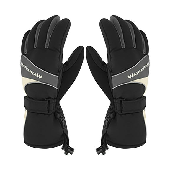 ZFYXGS Winter Gloves for Men and Women, Heated Gloves Rechargeable Battery Charging Winter Warm Thermal Skiing Sports