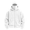 thumbnail image 4 of Lounge Zip Up Hoods for Man Fall Winter Long Sleeve Warm Fuzzy Plain Jackets Hood Outfits Sweatshirt Mens 2026 Trendy, 4 of 7