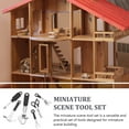 thumbnail image 2 of Shisuyan Tools For Miniatures Mini Tools Set Iron 1Set 1.5X0.4X0.04In, 2 of 8