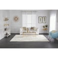 thumbnail image 3 of SAFAVIEH Paris Darwin Plush Polyester Shag Area Rug, Ivory, 2' x 3', 3 of 6