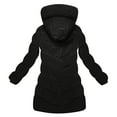 thumbnail image 6 of Winter Dresses for Women 2025 Puffer Jacket Womens Winter Fashion Woman Lengthened And Thickened Medium Length Down Cotton Jacket, 6 of 9