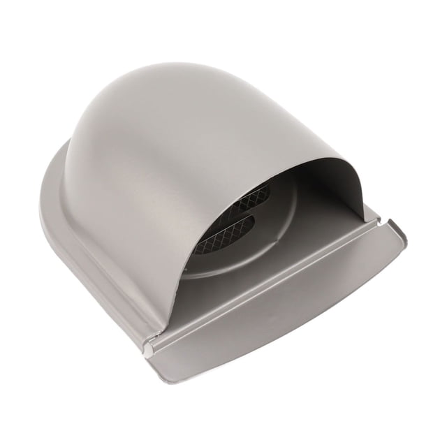 Évent Mural, Couverture de Ventilation en Acier Inoxydable Haute Dureté avec Écran en Maille pour Sécheuse Type 100U