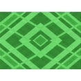 thumbnail image 1 of Ahgly Company Indoor Rectangle Patterned Neon Green Area Rugs, 6' x 9', 1 of 6
