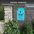 thumbnail image 3 of Lefu Vintage Wall Mount Mailbox Mail Retro Postal Letter Newspaper Box Waterproof, 3 of 10