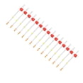 thumbnail image 2 of Ice Fishing Rod Top Tip,15pcs/set Mini Winter Ice Fishing Tackle Winter Fishing Pole End Professional Grade, 2 of 8