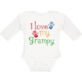 thumbnail image 3 of Inktastic I Love My Grampy Grandchild Boys or Girls Long Sleeve Baby Bodysuit, 3 of 5