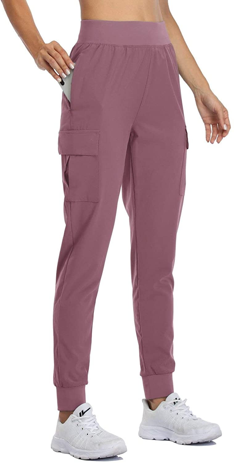 Women's Cargo Joggers Lightweight 