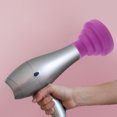 thumbnail image 2 of EeaseMX Difusor de silicona para secador de pelo, retráctil y plegable, respetuoso con el medio ambiente, para peluquerías domésticas (morado), 2 of 8