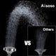 thumbnail image 2 of Aisoso Alcachofa De Ducha De Alta Presión, Cabezal De Ducha Fijo De Lluvia, 5 Ajustes Con Rótula Giratoria De Metal Ajustable, Experiencia De Ducha Relajada Incluso Con Bajo Flujo De Agua Y Presión, 2 of 5
