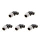 thumbnail image 2 of 5 Unids Rosca Conector Codo 90 Grados Codo Herramienta De Rápida De DPL-L6-03 Soledad Conector de codo de rosca macho, 2 of 10