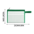 thumbnail image 3 of JZCHUNTOY A5 Document File Bag, Portable Waterproof File Folder Pouch, Zippered Closure Small Storage Bag for Office Receipts Tickets Notebooks Stationery Organization, 3 of 5