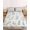 Beige, variant on Twin Sze Fitted Sheet Set - Eucalyptus Leaves 2 Piece Bedding Sets 16" Deep Pocket Fitted Sheet with 1 Pillowcase, Spring Watercolor Botanical Beige Brushed Microfiber Hotel Luxury Bed Sheets