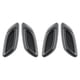thumbnail image 1 of Guardabarros de salida de aire Decoración premium Accesorios interiores duraderos Decorativos Patrón de carbono 4 piezas, 1 of 9