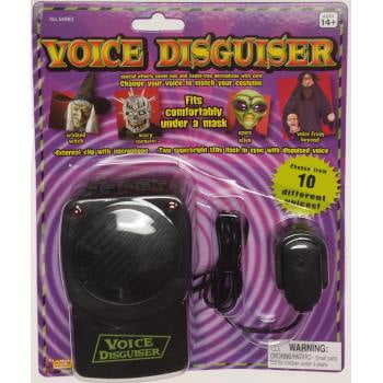 VOICE DISGUISER W/MICROPHONE (Best Voice Changer For Halloween)