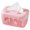 Pink, variant on Cartoon Tissue Box Holder, Cute Rectangle Tissue Boxes for Living Room/Kitchen/Bedroom