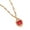 Red, variant on Jewelry VerPetridure Ladies Multicolor Love Necklace Crystal Clavicle Chain Pendant