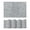 Gray 3, variant on Sm:)e Light Grey Placemats Set of 4 - Heat Resistant Non-Slip Place mats for Dining Table, Washable Durable PVC Table Mats