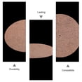thumbnail image 2 of OULII Cork Slipmat for Turntable Turntable Mat Music Enthusiasts 1Pcs, 2 of 5