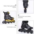 thumbnail image 2 of Patins à Roues Alignées de Slalom et Patinage pour Adultes, Patins, Freins, Bloc, Coussinet, 2 of 2