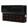 thumbnail image 2 of Regleta de concentrador de alimentación, cargador inteligente USB, estación de carga USB de 10 puertos, cargador USB, rendimiento de gama alta, 2 of 8