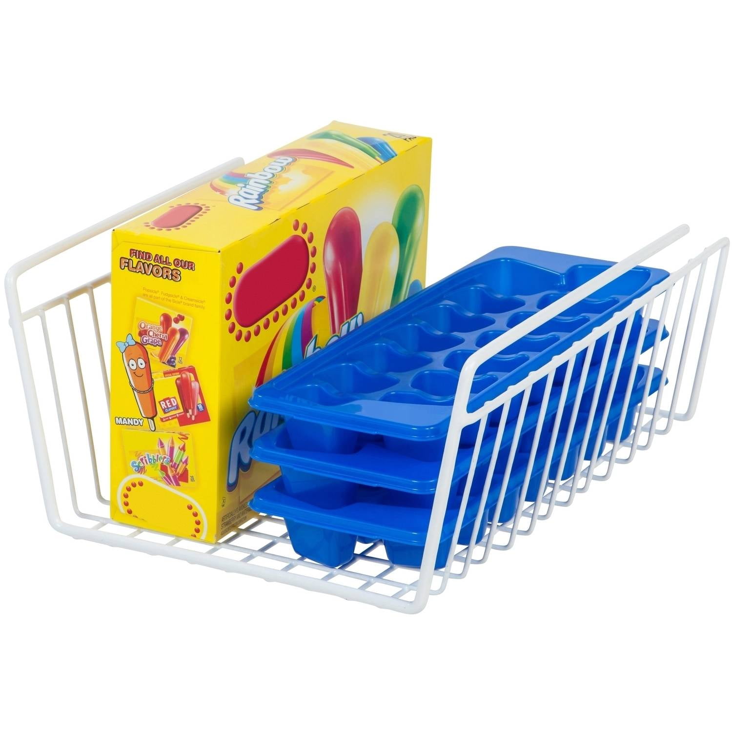 IRIS USA, Wire Freezer Hanging Basket, White, 1 Pack