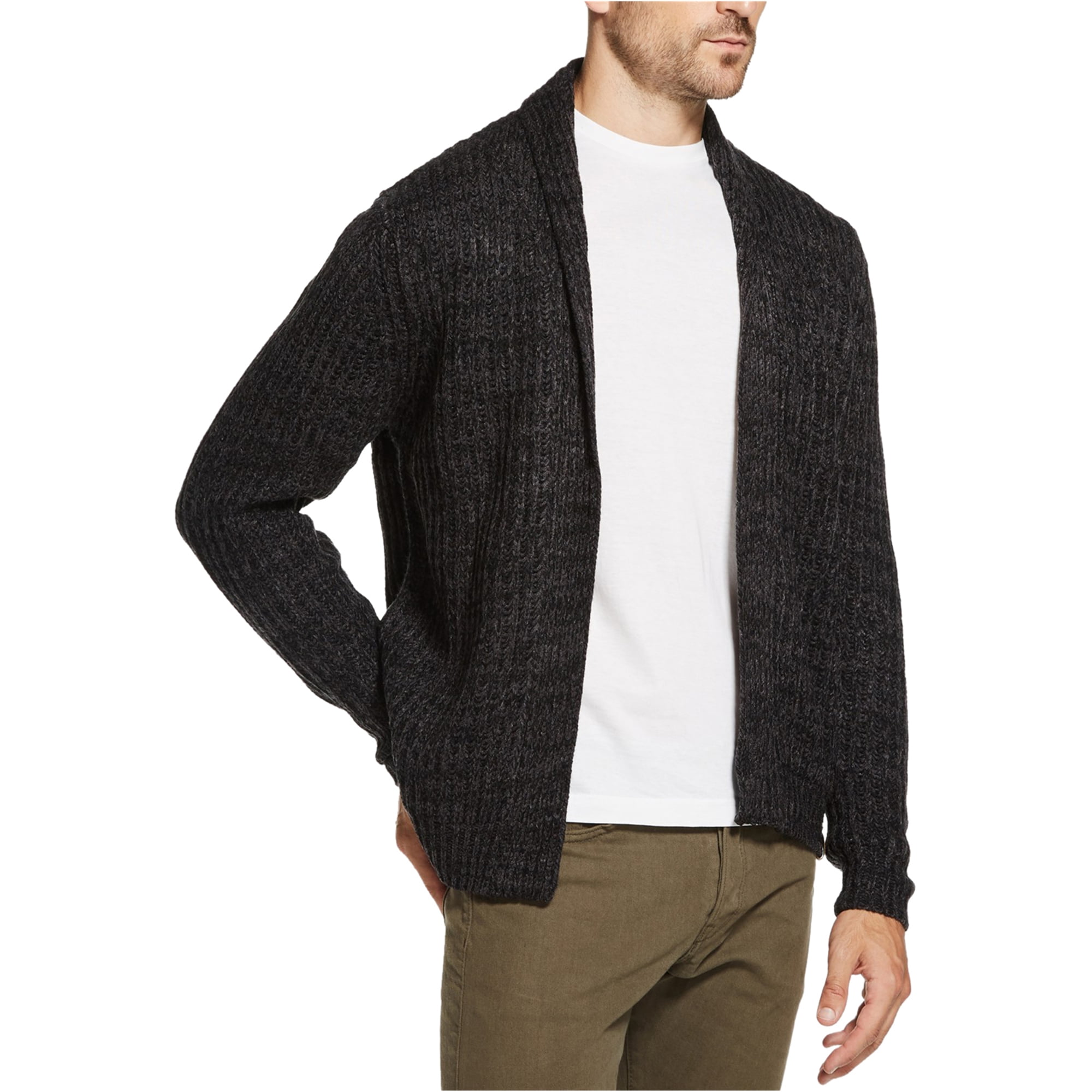Weatherproof - Weatherproof Mens Open Front Cardigan Sweater - Walmart ...