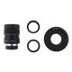 thumbnail image 2 of Lente de TV de 25 mm 4 para cámara + adaptador de montura C + anillos negro Baoblaze Lente de TV con montaje en C, 2 of 8