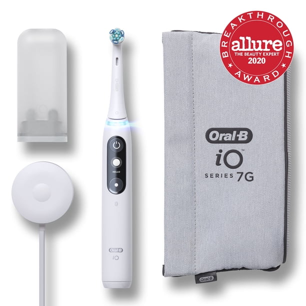Oral-B iO Series 7G, White Alabaster, Electric Toothbrush, 1 Brush