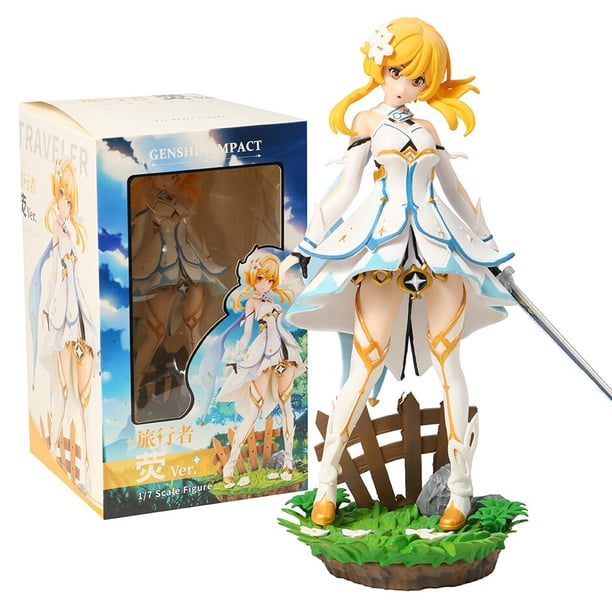 Genshin Impact Aether lumen Versión oficial. Figura de decoración, muñeca modelo coleccionable. zhangyuxiang unisex